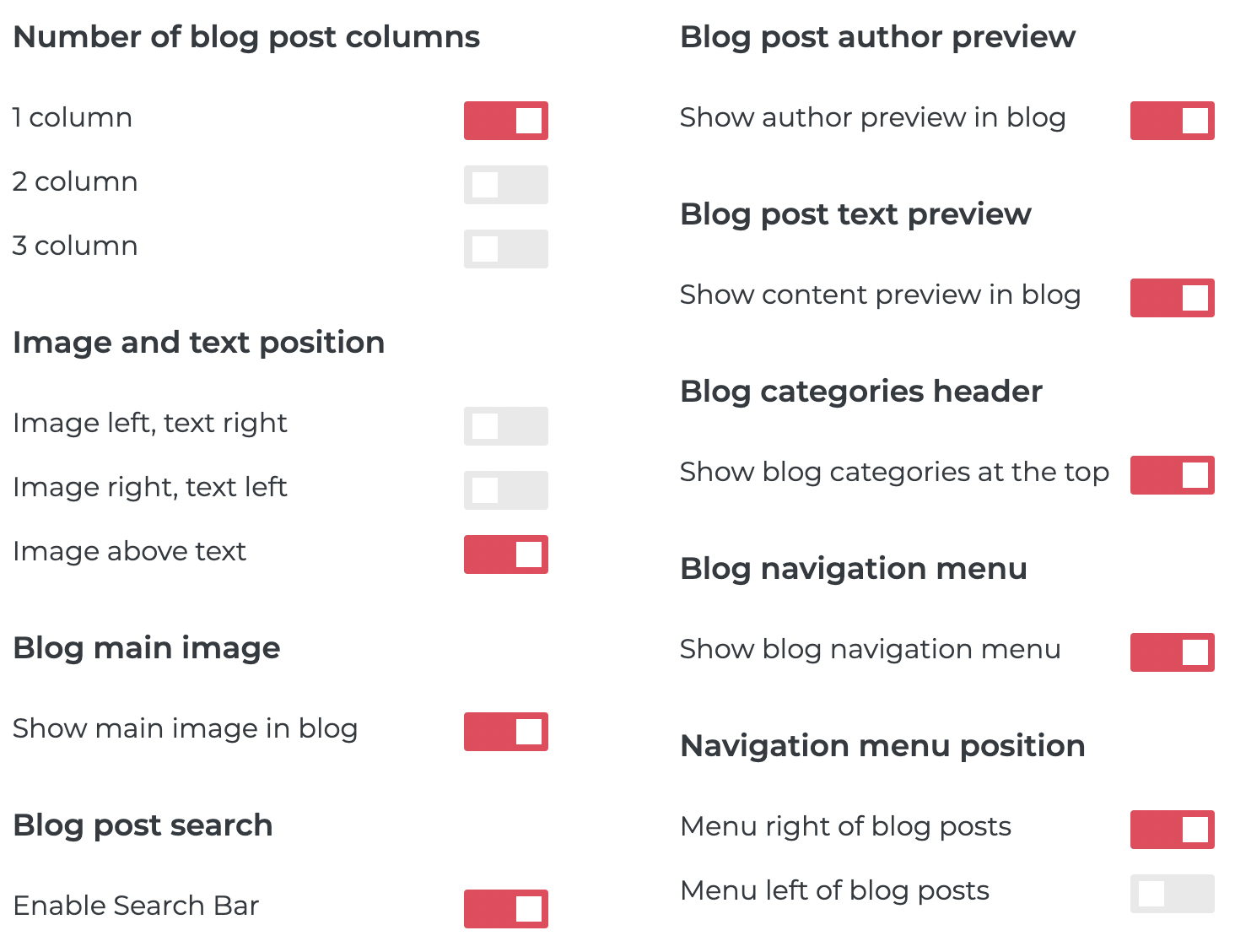 Quickblog's Layout Manager