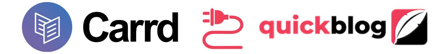 Carrd & Quickblog