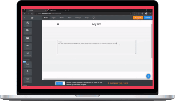 Click to see Weebly SEO Blog integration with Quickblog